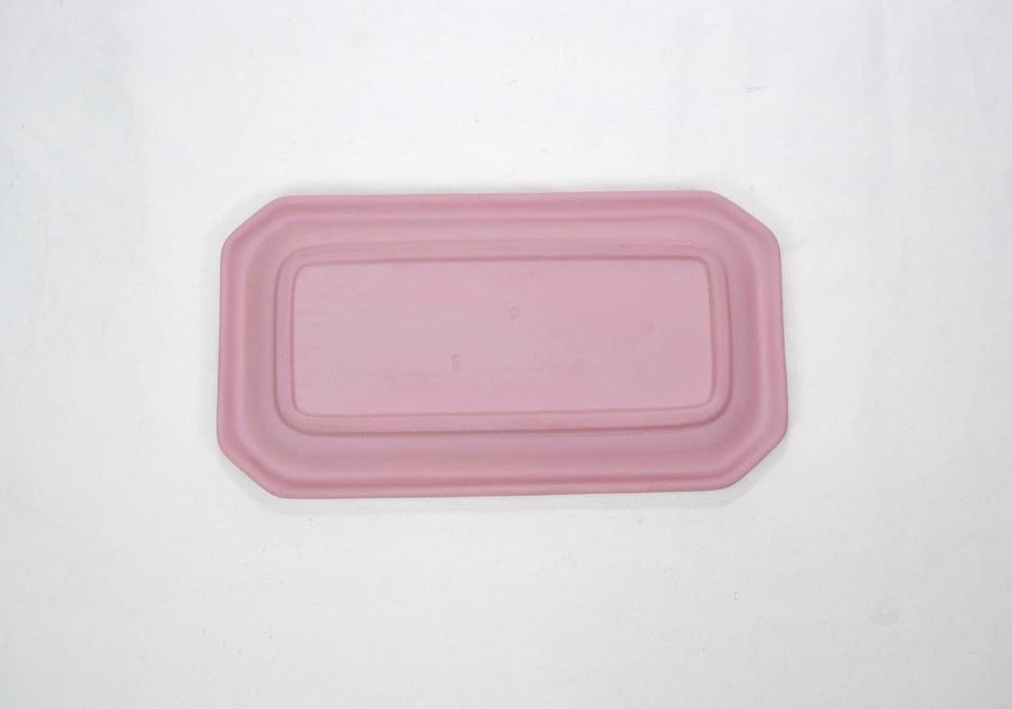[영국엔틱] 웨지우드 제스퍼웨어 직사각 도자기트레이 장식접시_ 핑크 상품이미지5