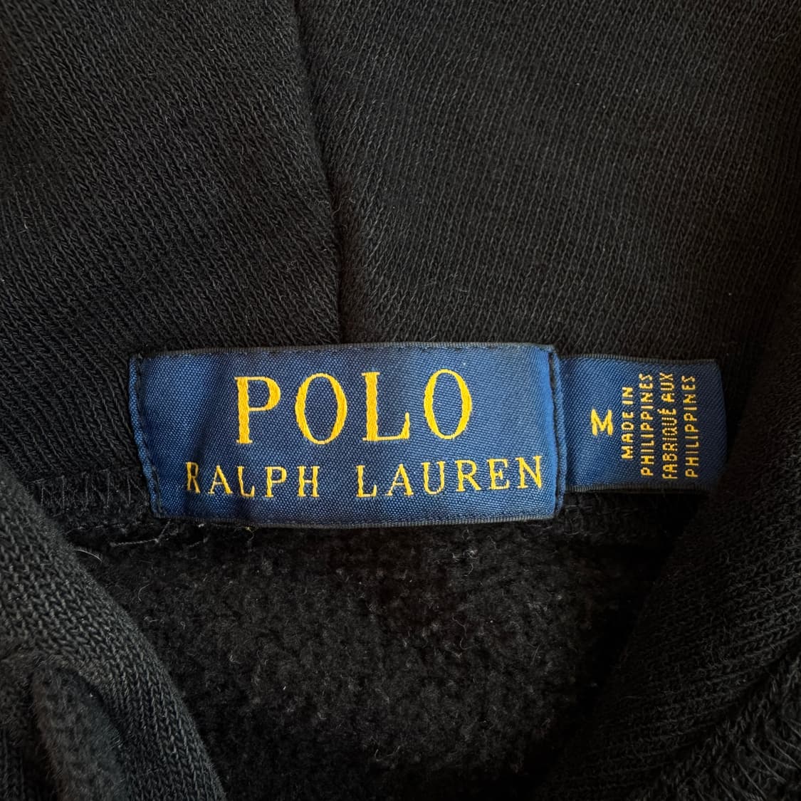 폴로 신형 아치로고 후드티 블랙 상품이미지4