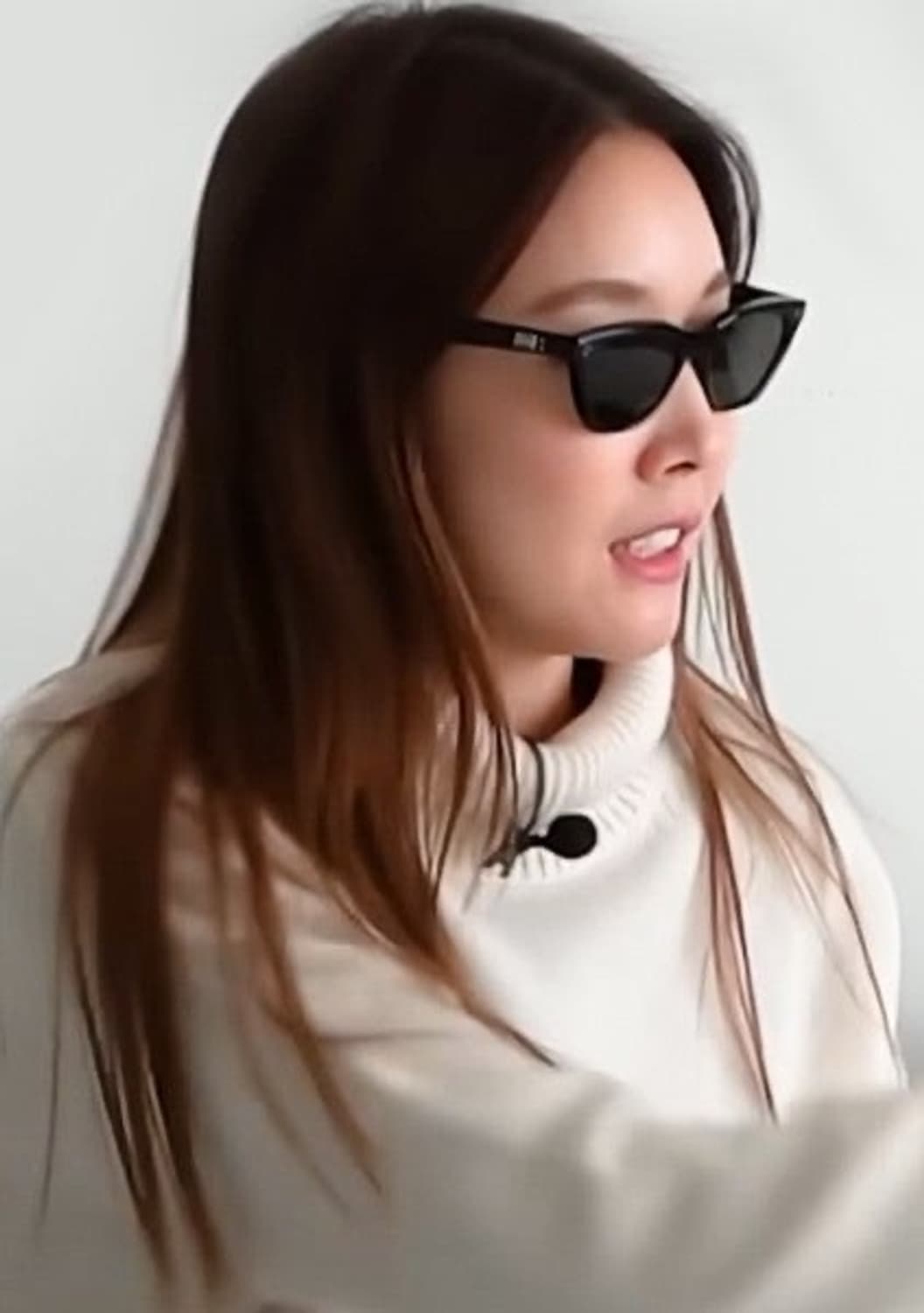 김나영 착용) 젠틀몬스터 쿠키 선글라스 블랙 상품이미지5