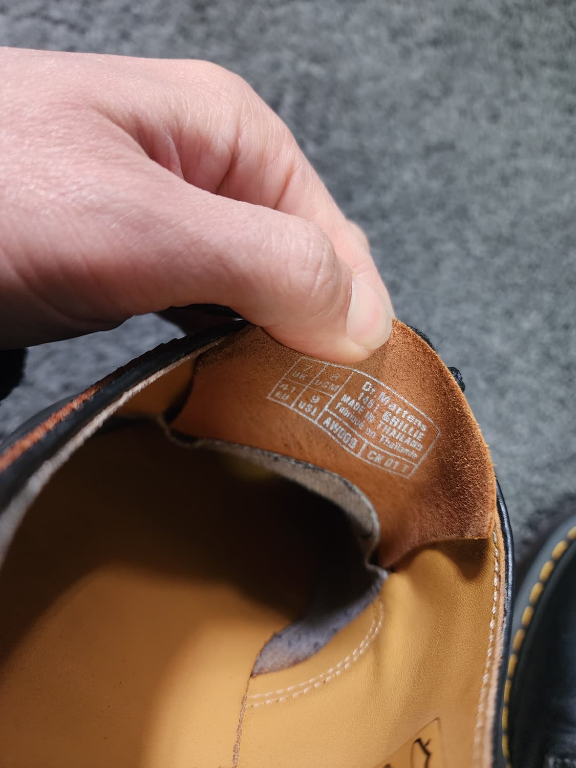 닥터마틴 1461 길리 스무스 uk7 사이즈 상품이미지7