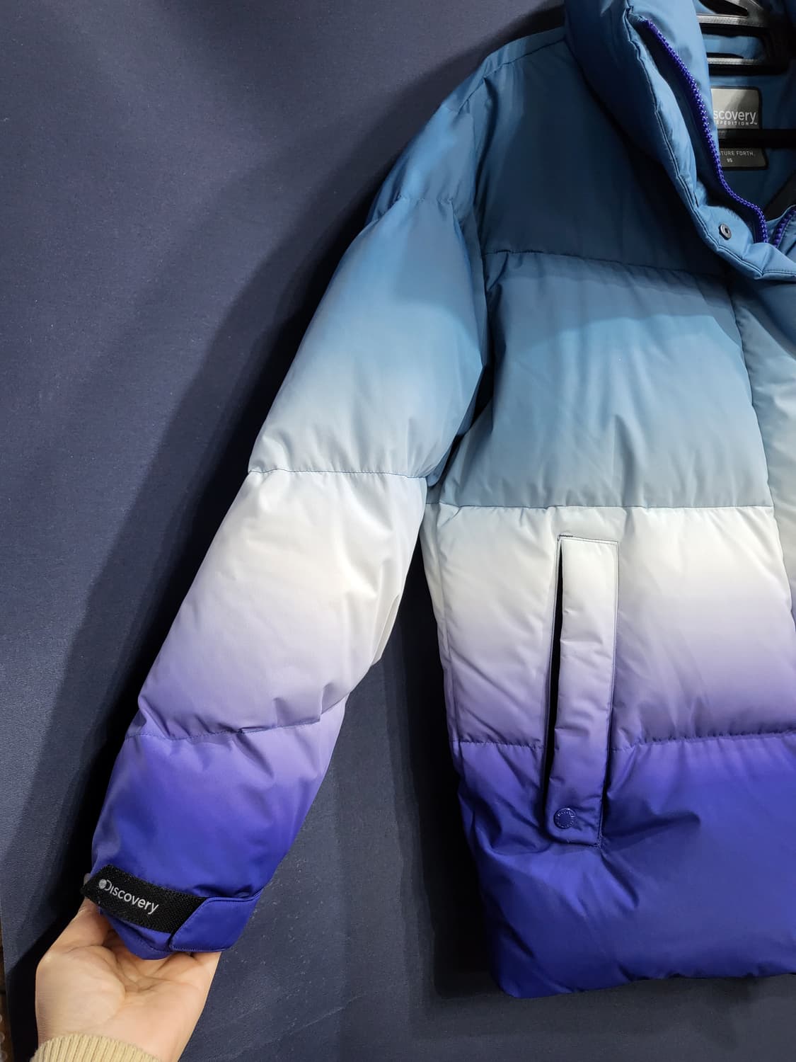 디스커버리 덕다운 넥패딩(새상품) 상품이미지3