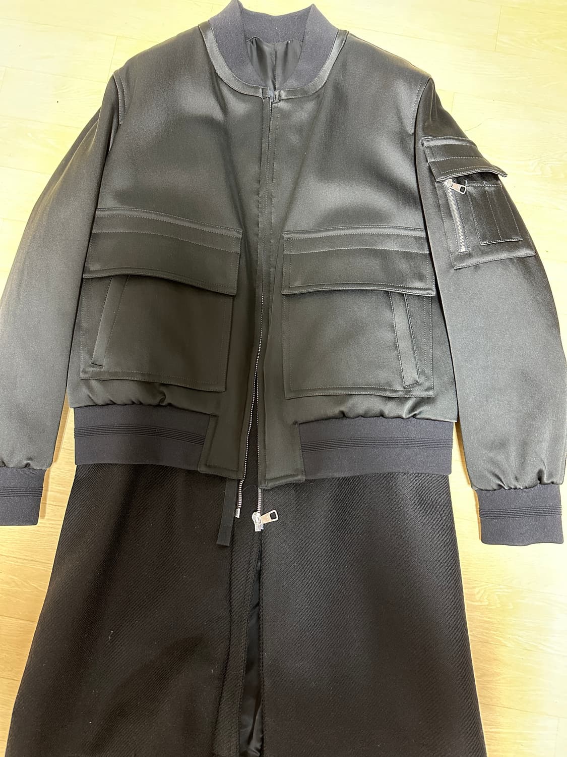 닐바렛 하이브리드 ma1 코트 상품이미지4