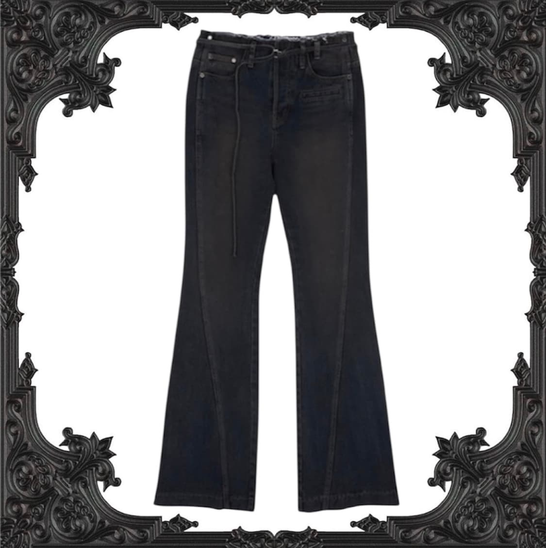 마뗑킴 브러스 스트링 부츠컷 상품이미지1