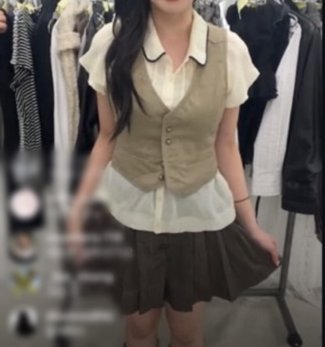 레이어룸 빈티지 일본 너드 공겜 니혼진 러블리 코디셋 상품이미지2