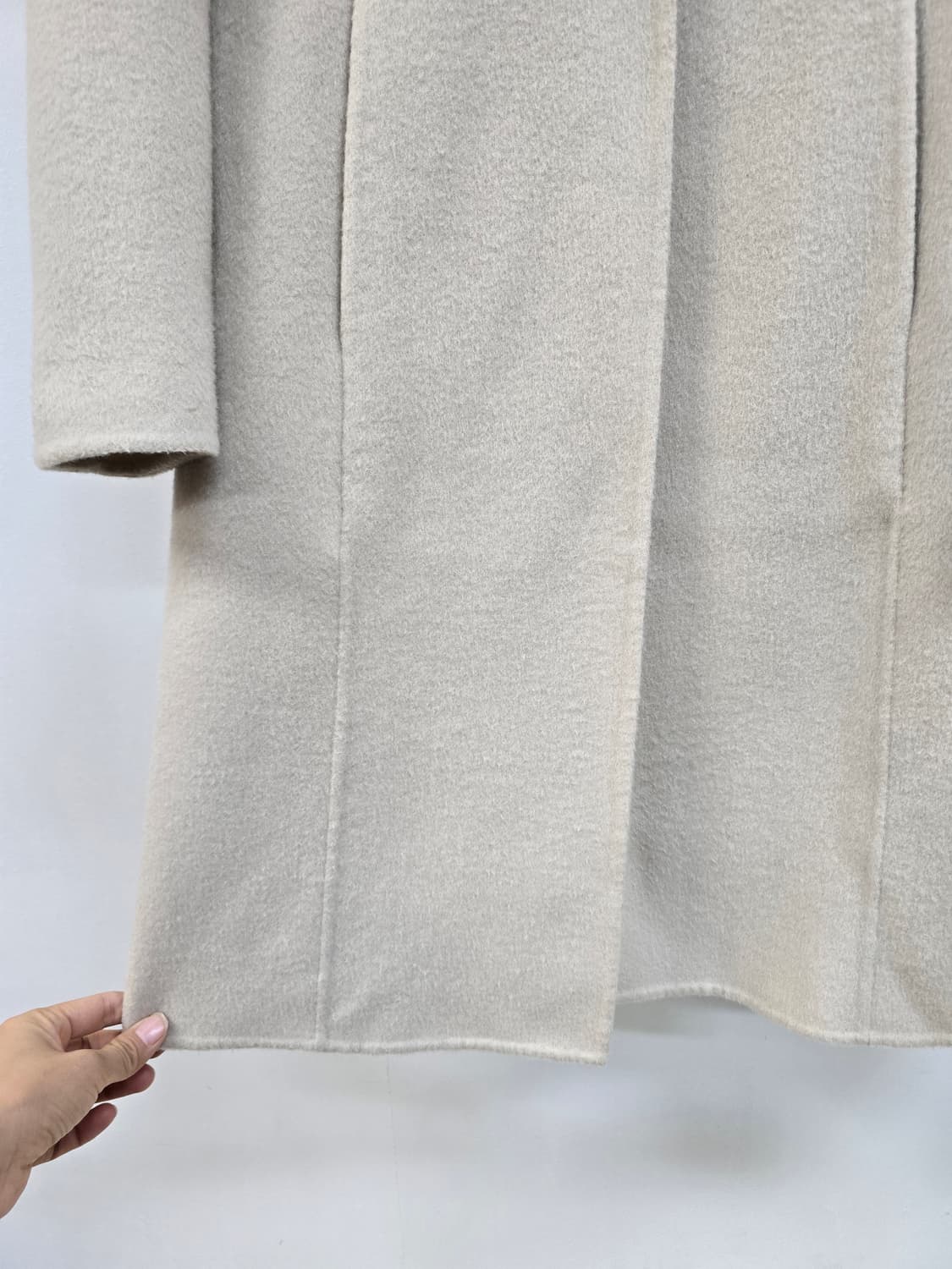 모조에스핀 캐시미어블랜딩 핸드메이드 롱코트 상품이미지7