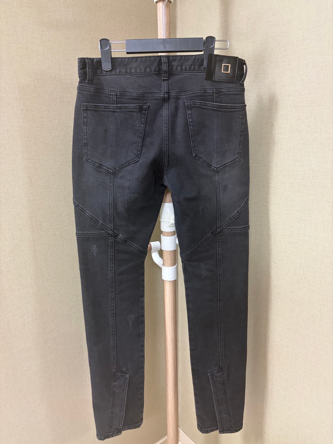 [46] 우영미 흑청 바이커 진 20SS 상품이미지4