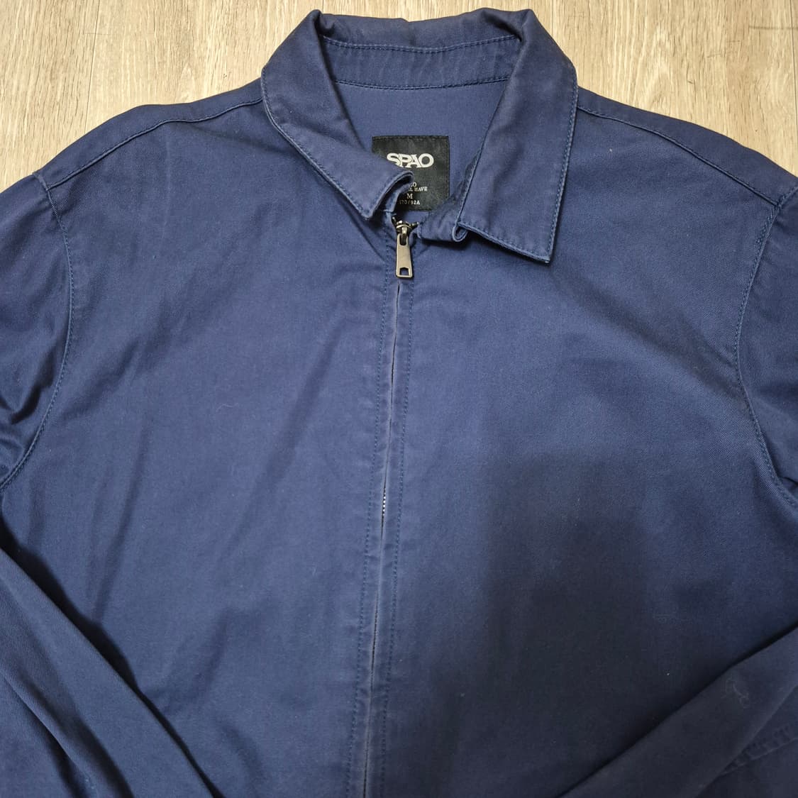 스파오 남성 스탠다드 카라 블루종 자켓 상품이미지2