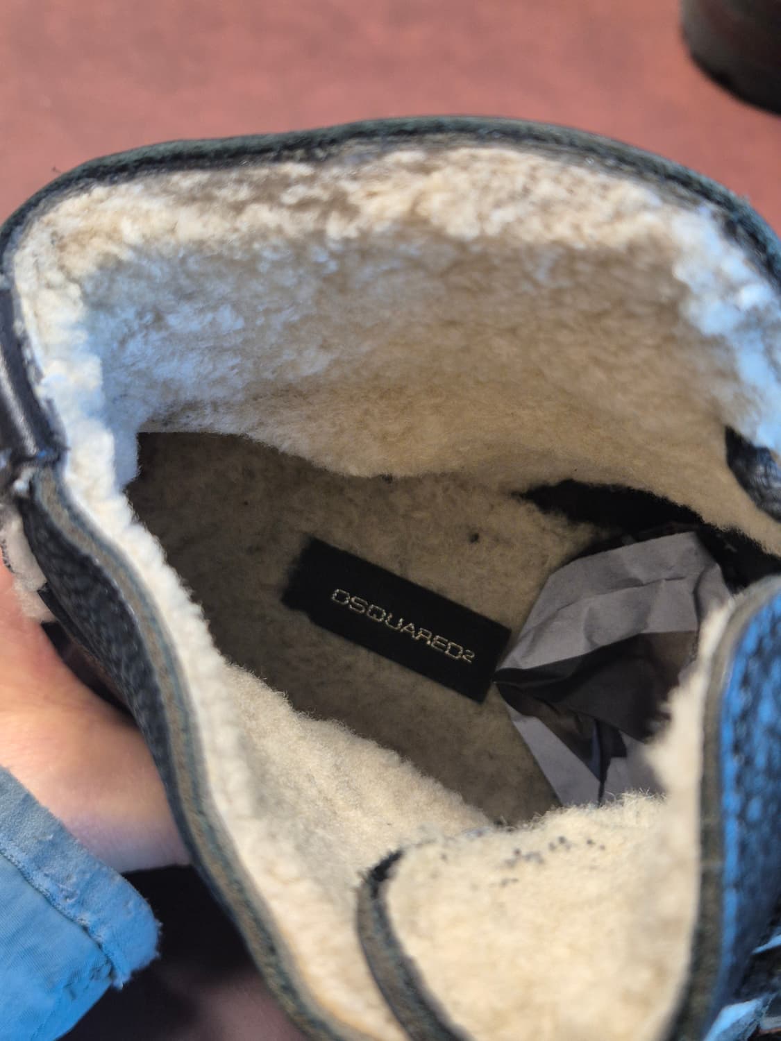 실착용2회 260-265(40.2/1) 디스퀘어드 남자부츠 상품이미지10