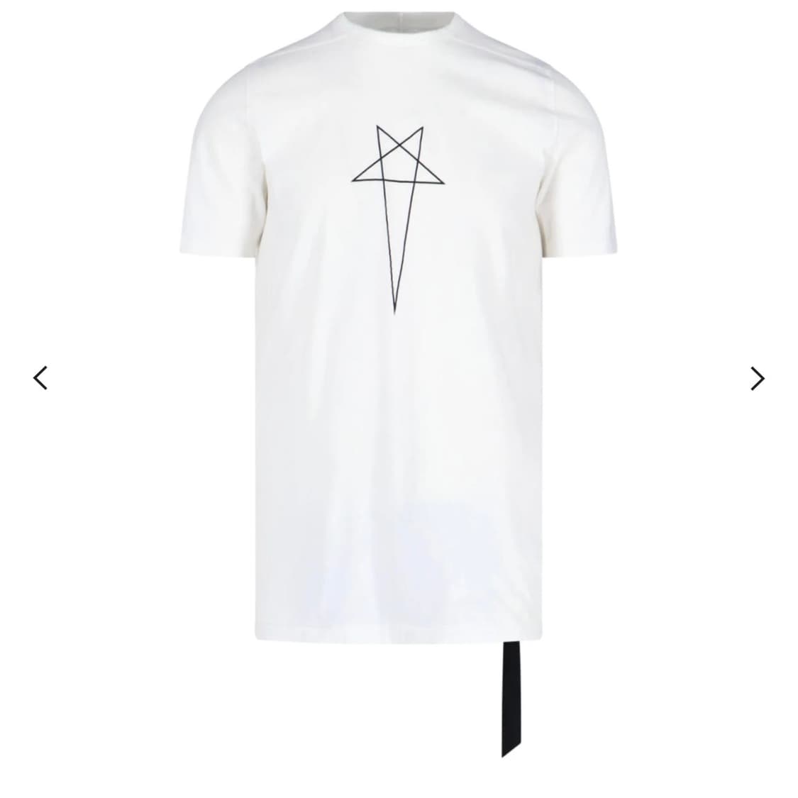 릭오웬스 DRKSHDW 레벨 T 스트랩 티셔츠 상품이미지1