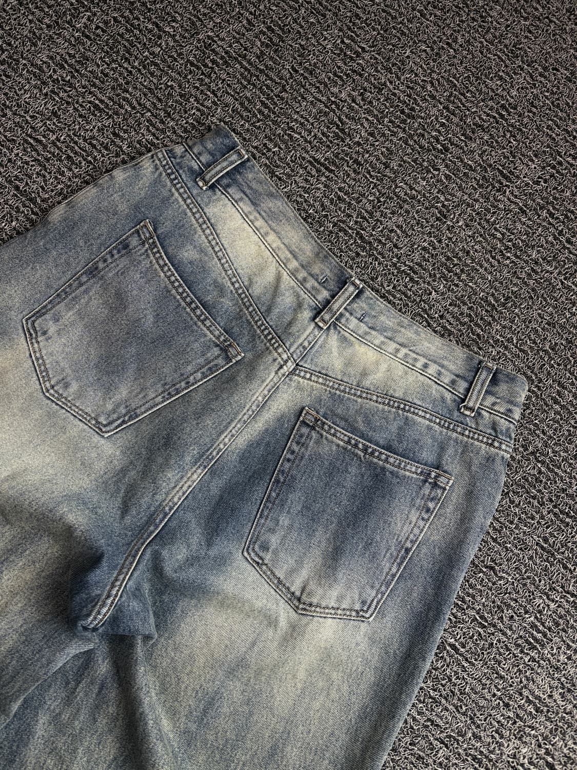 비바 스튜디오 오버 와이드핏 데님 팬츠 2416 상품이미지5