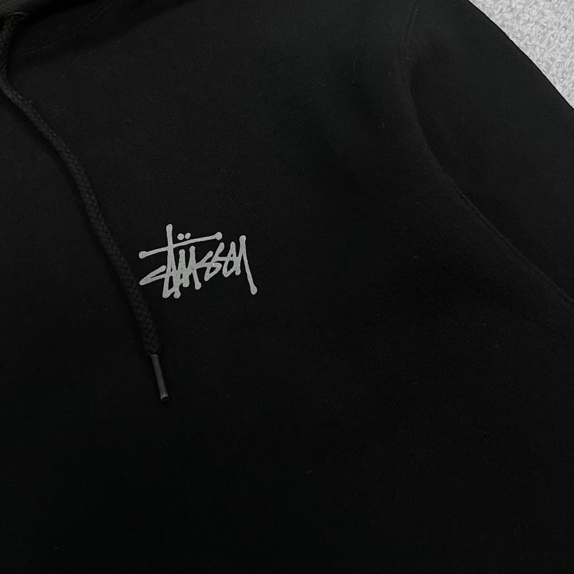 스투시 Stussy 베이직 로고 후드티 상품이미지4