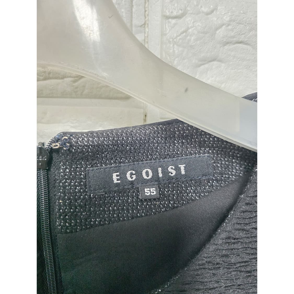 택포// 에고이스트 블랙 셔링 원피스 S 상품이미지2