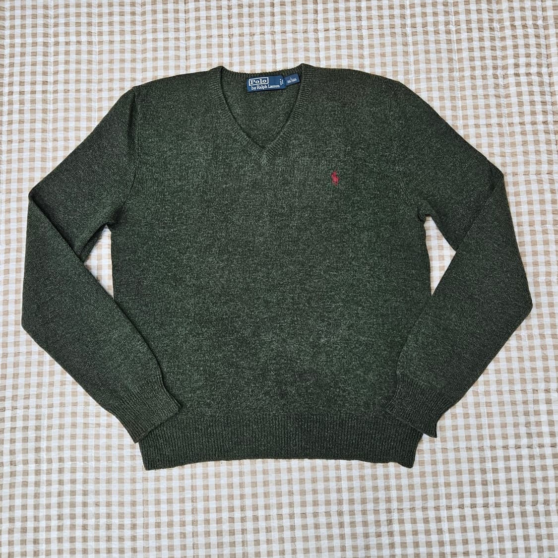 폴로 랄프로렌 울100 니트 남자100 상품이미지1