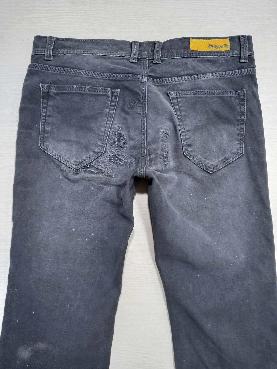 33 Digreen Kor 약골반 더티워싱 스판 슬림일자진 33-445 상품이미지4