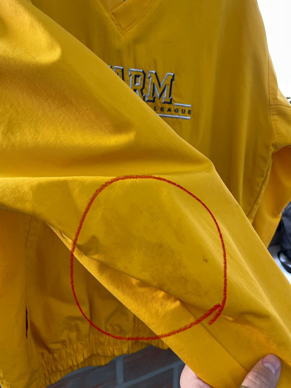 나이키 올드스쿨 v넥 바람막이 웜업 상품이미지9