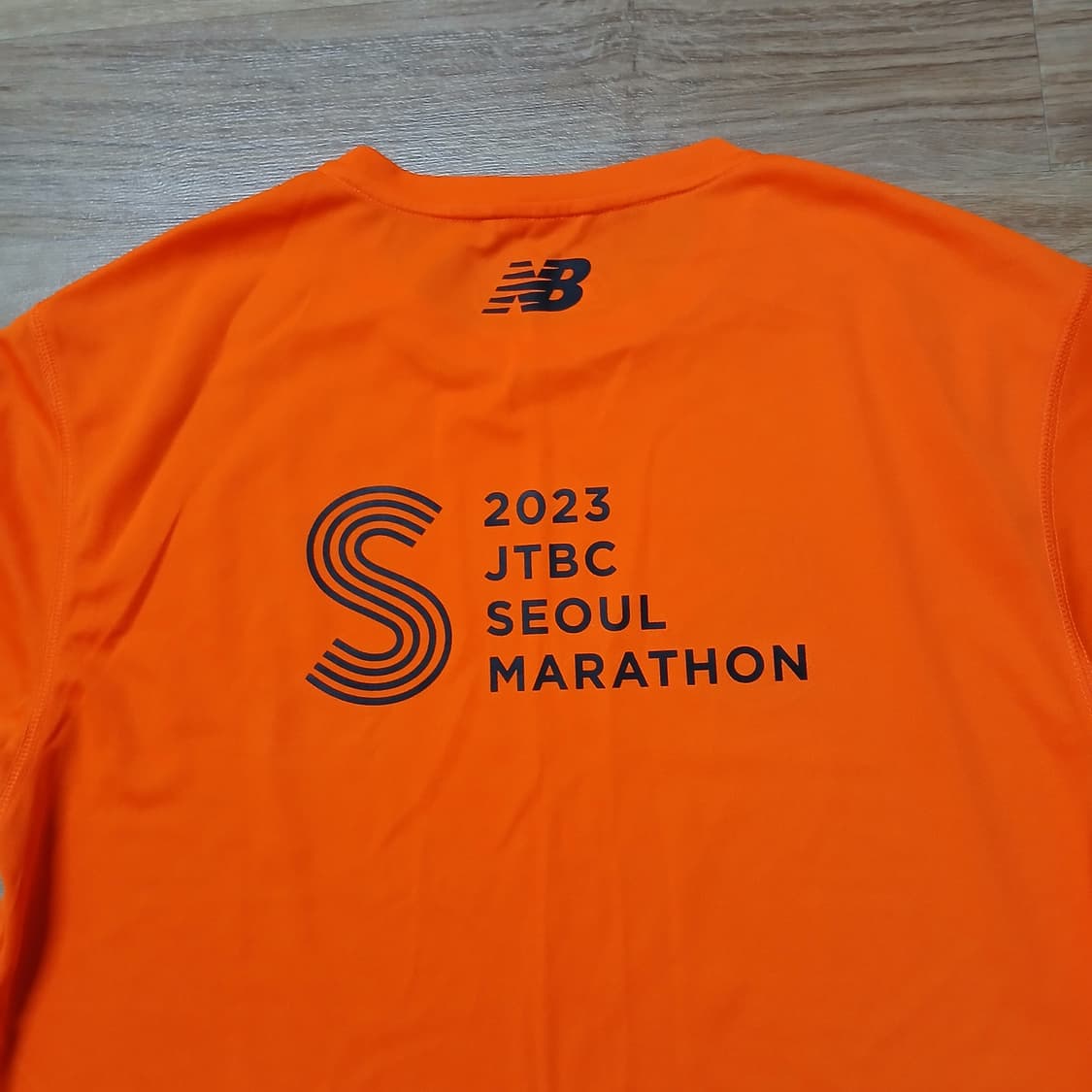 NB 뉴발란스 서울마라톤 JTBC 반팔티 굿즈 상품이미지2