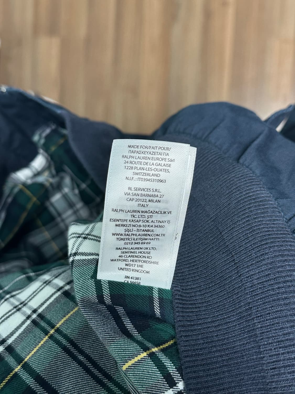 폴로 랄프로렌 코튼 트윌 해링턴 자켓  상품이미지7