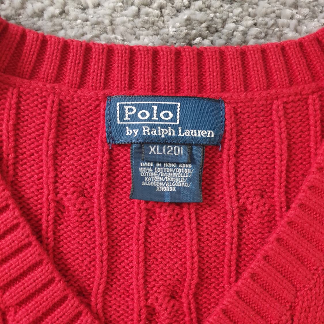[무료배송] POLO RALPH LAUREN 니트 조끼 상품이미지2