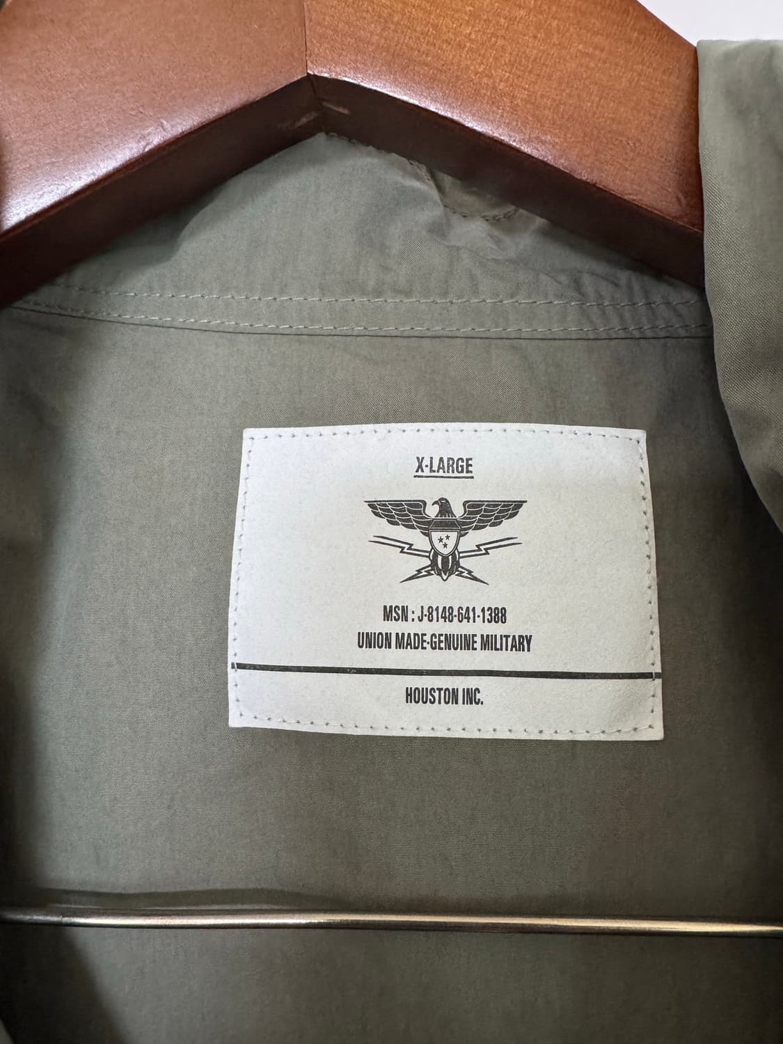 HOUSTON 휴스턴 영국군 스목파카 XL 상품이미지6
