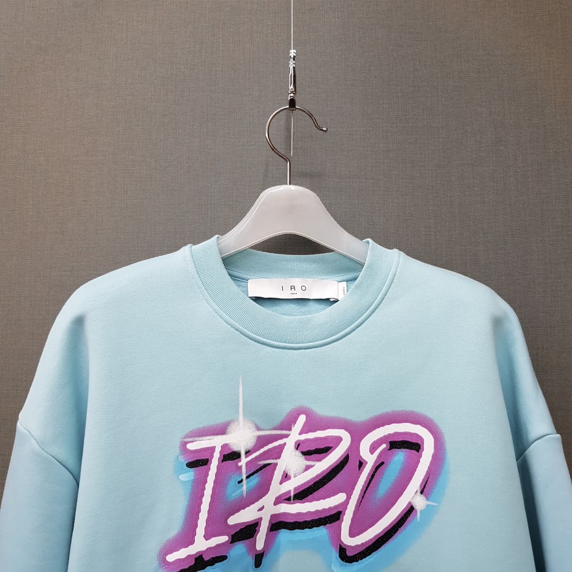 IRO 이로 2021 네온 그래픽 오버핏 맨투맨 XS사이즈 상품이미지2