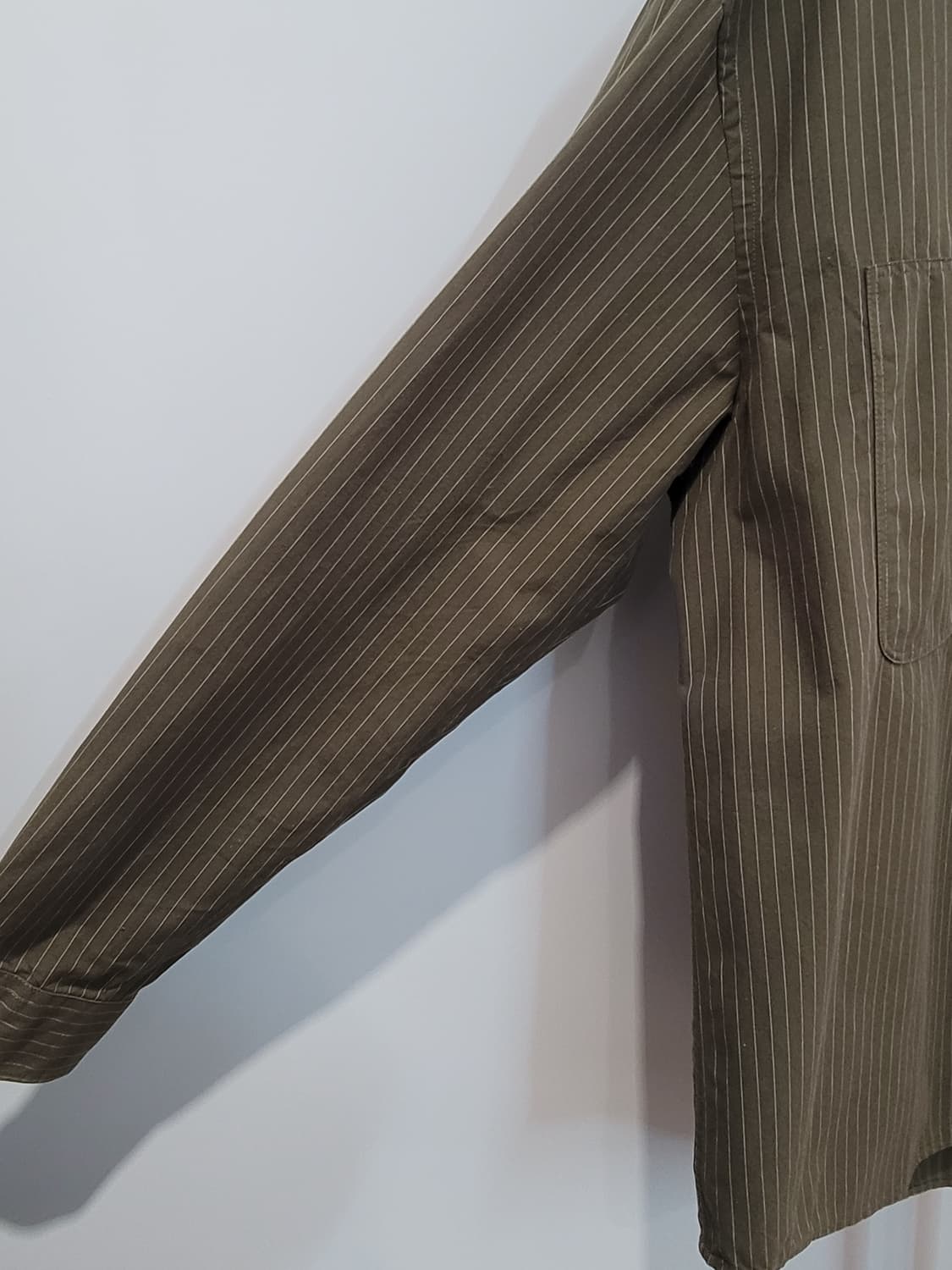 프리즘웍스 와바시 유틸리티 셔츠 올리브 XL사이즈 상품이미지5