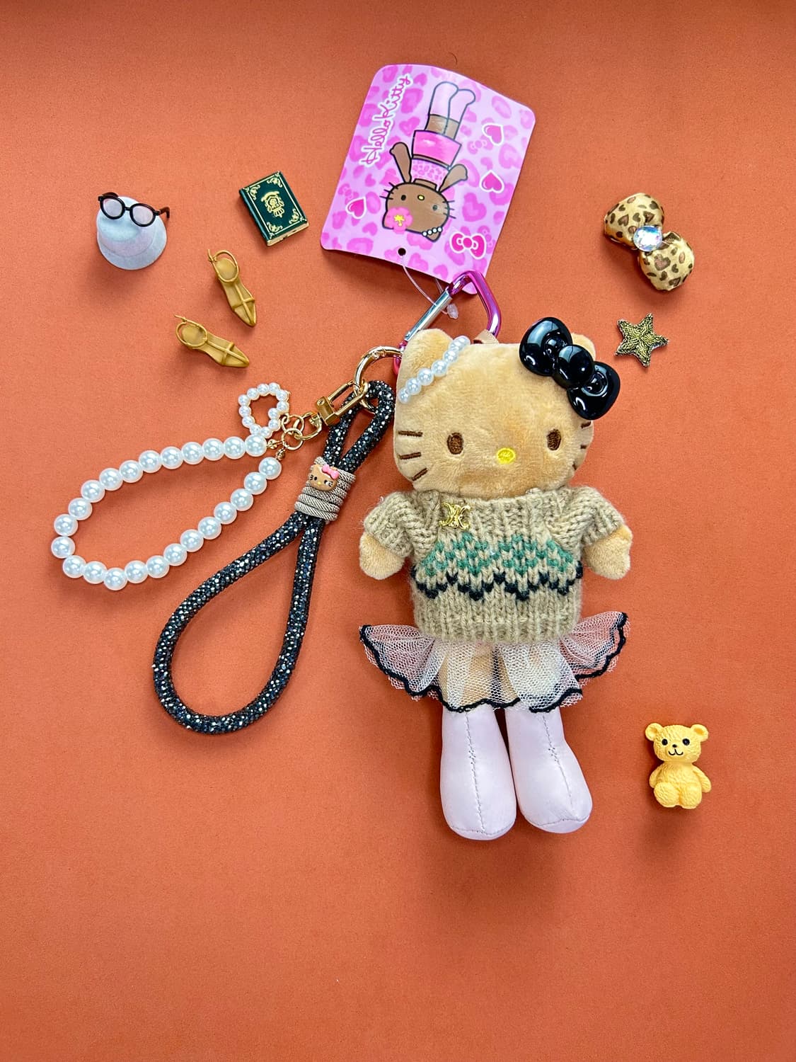 롱다리키티 커스텀키링(23) 상품이미지1