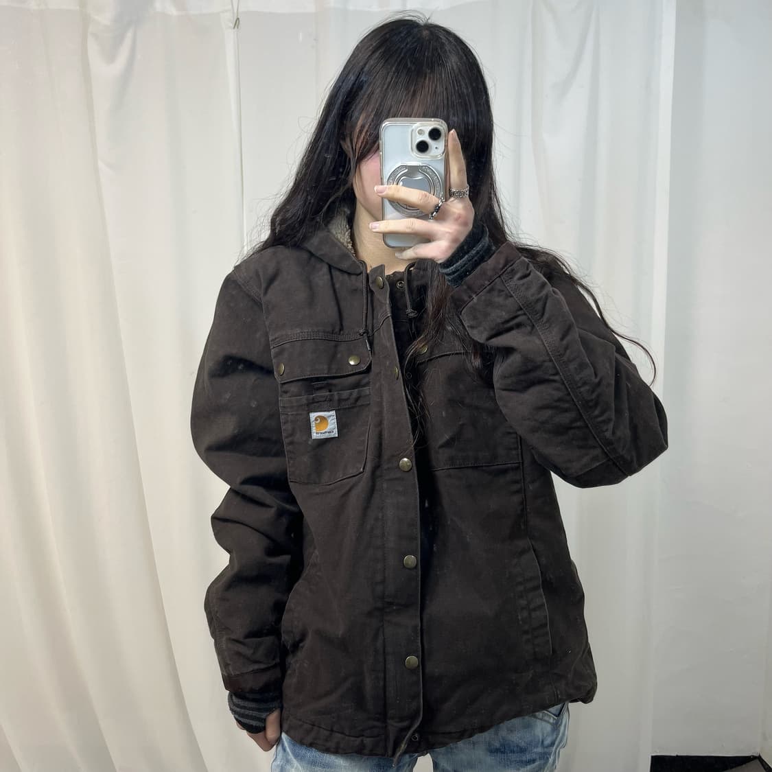 Carhartt Brown Valet Work Jacket 상품이미지1