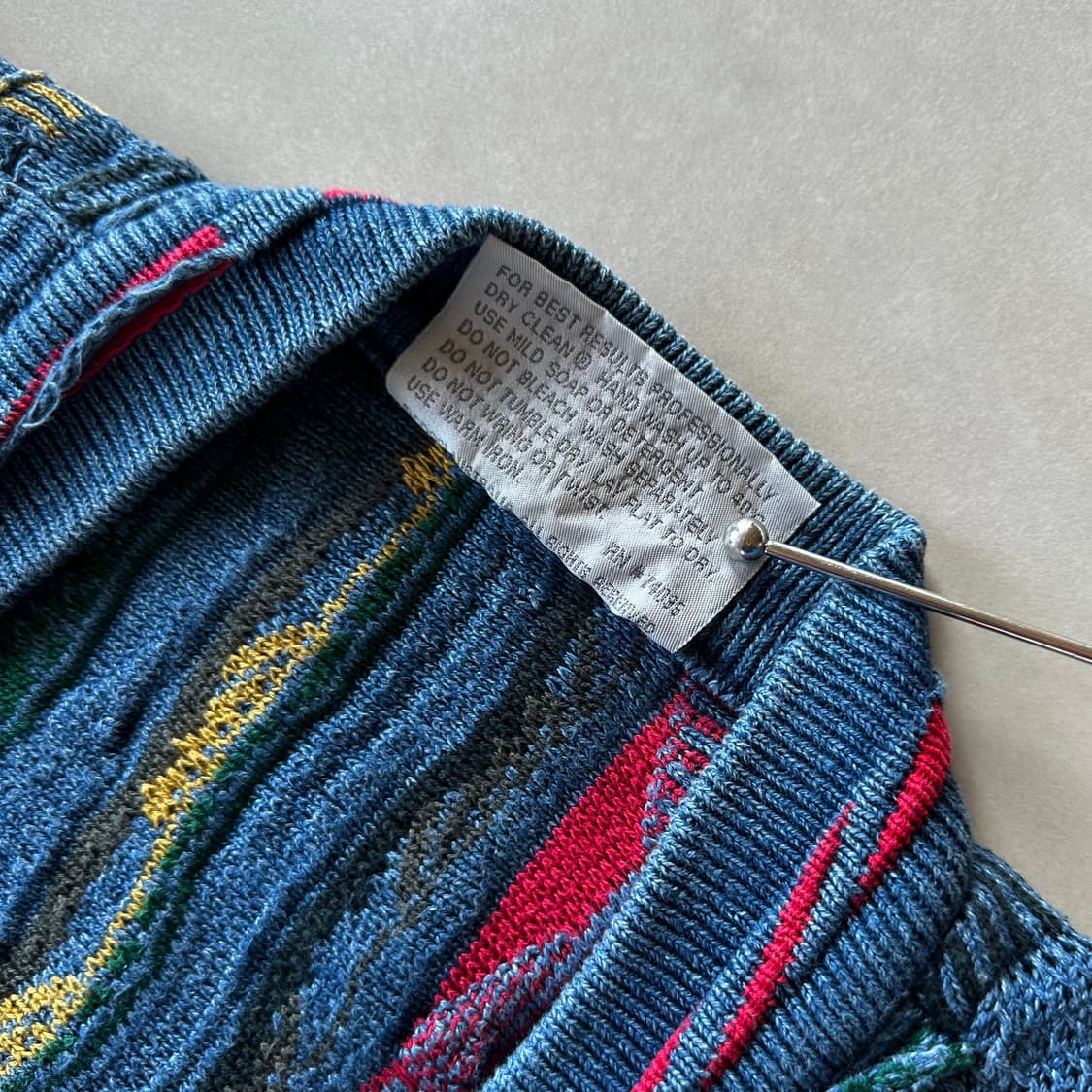 [M]쿠지 COOGI 케이블 니트 가디건 상품이미지9