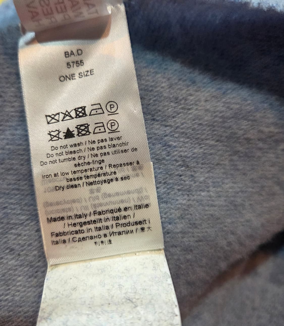 GANNI 가니 로고 프린지 머플러 상품이미지5