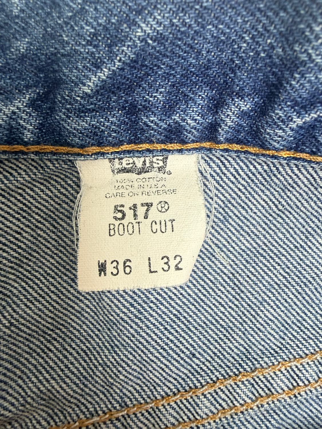 빈티지 리바이스 517 레드탭 W36 L32 상품이미지6