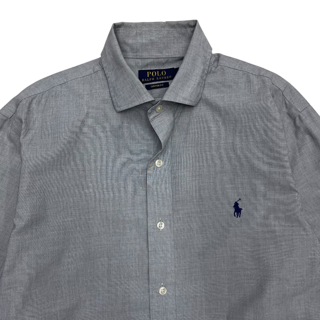 폴로 랄프로렌 블루 포니 차콜 셔츠 M 상품이미지4