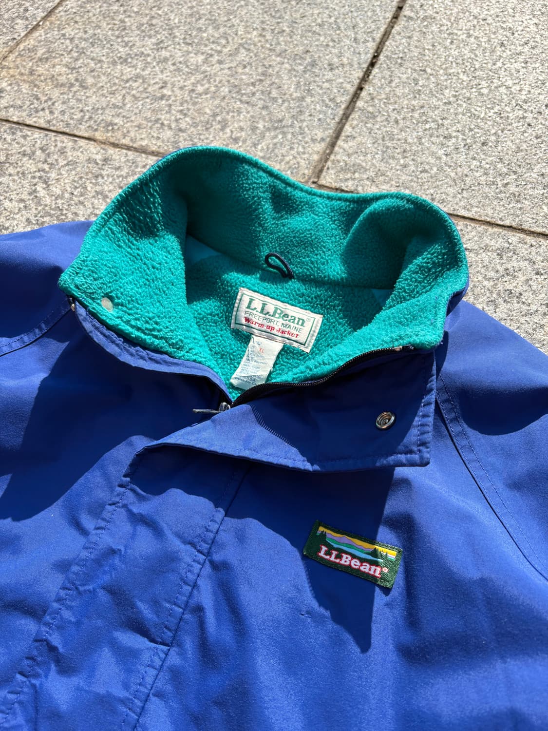 80s/90s 엘엘빈 웜업 자켓 상품이미지2