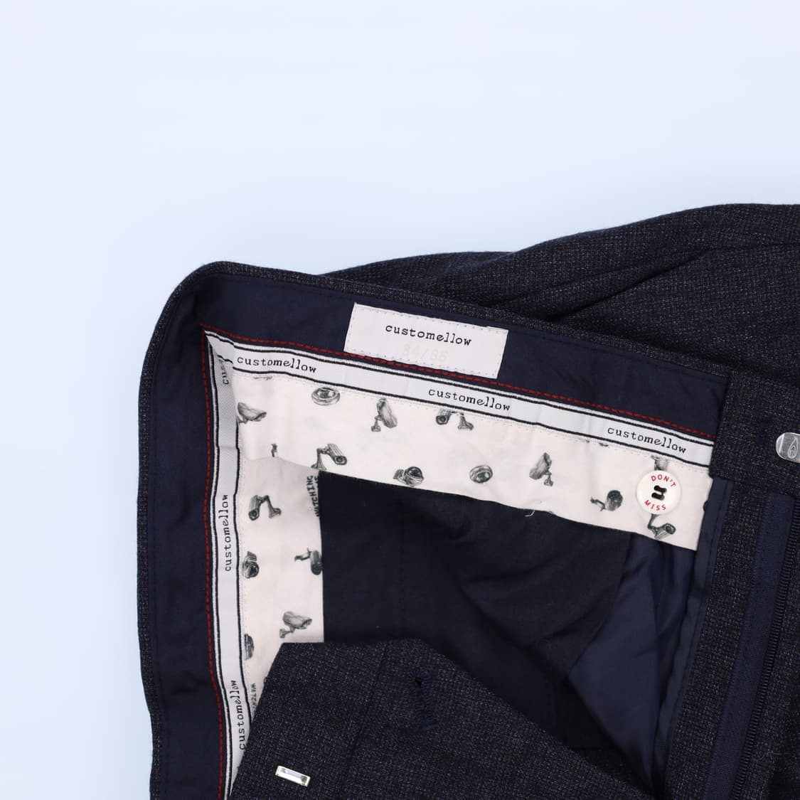 [86-94] 커스텀멜로우 울 슬랙스 팬츠 1107HR3 상품이미지4