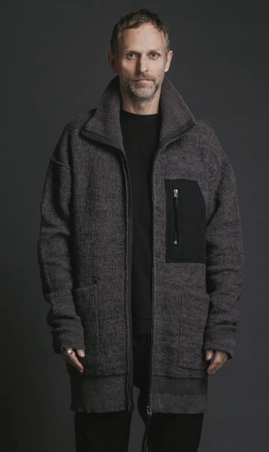 The viridi anne zip cardigan 상품이미지1