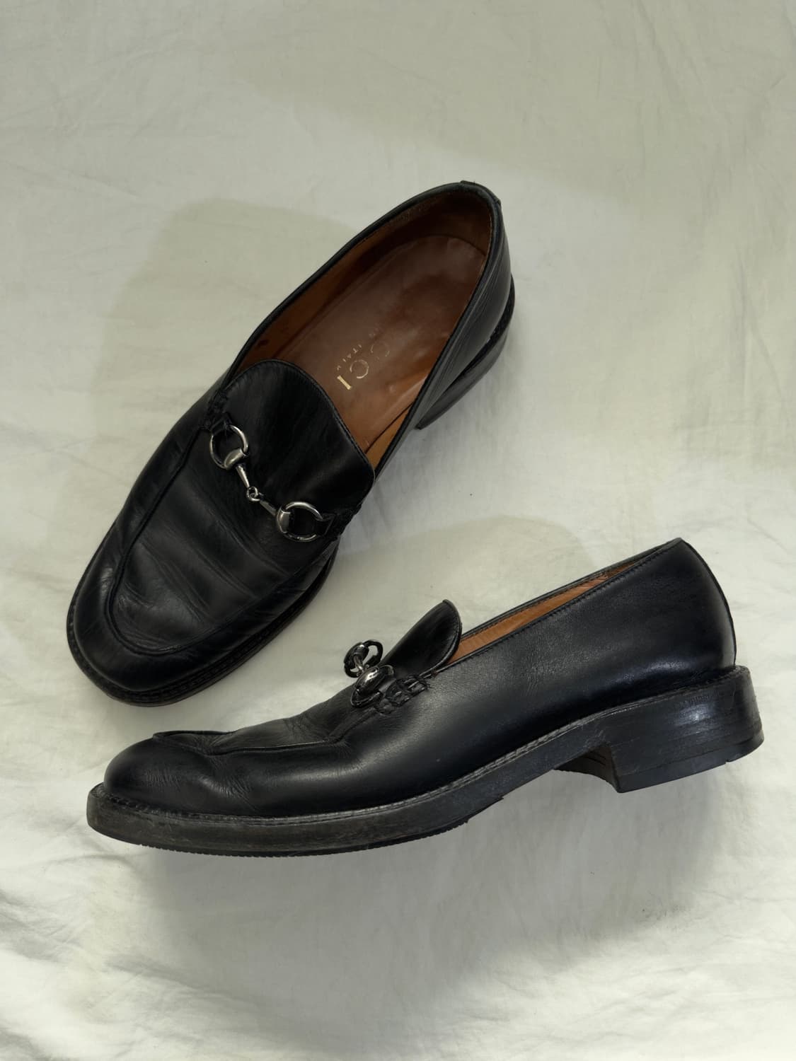 구찌 톰포드기 홀스빗 레더 로퍼 상품이미지1