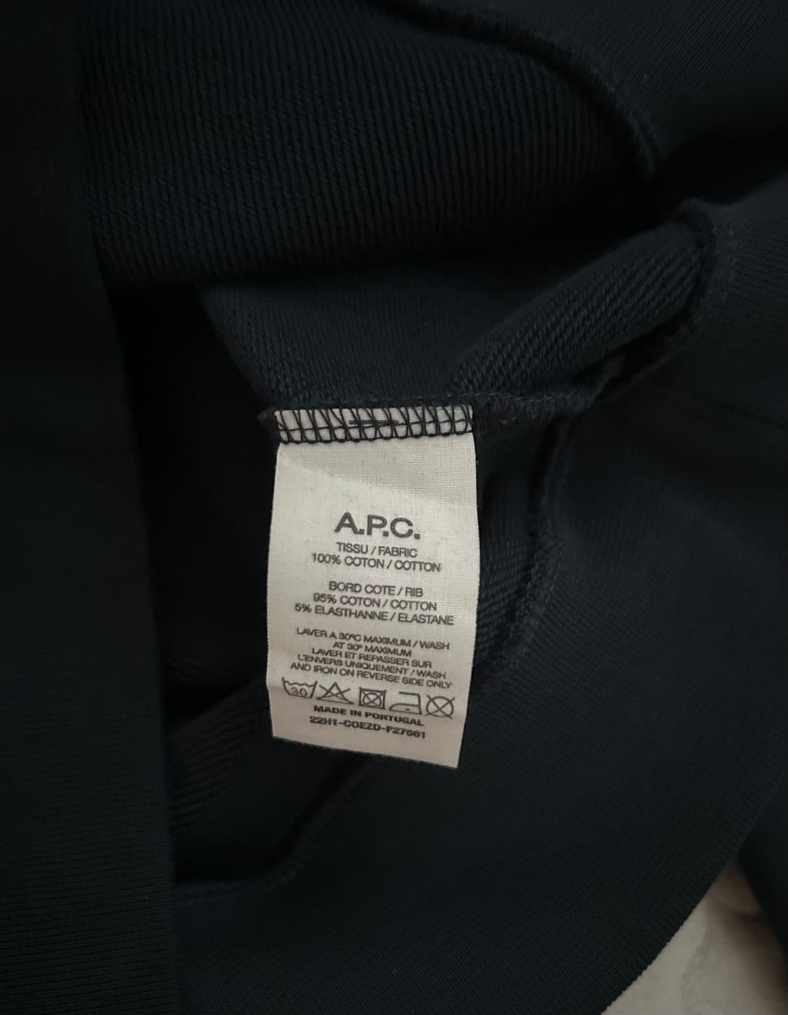 A.P.C 맨투맨 상품이미지3