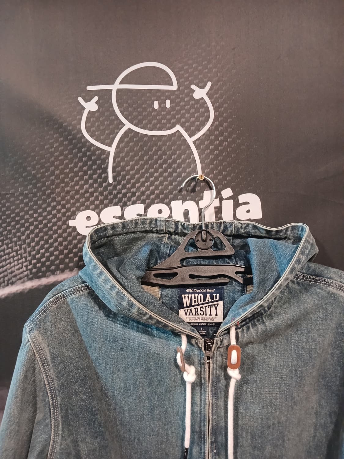 후아유 데님 후드집업 상품이미지2