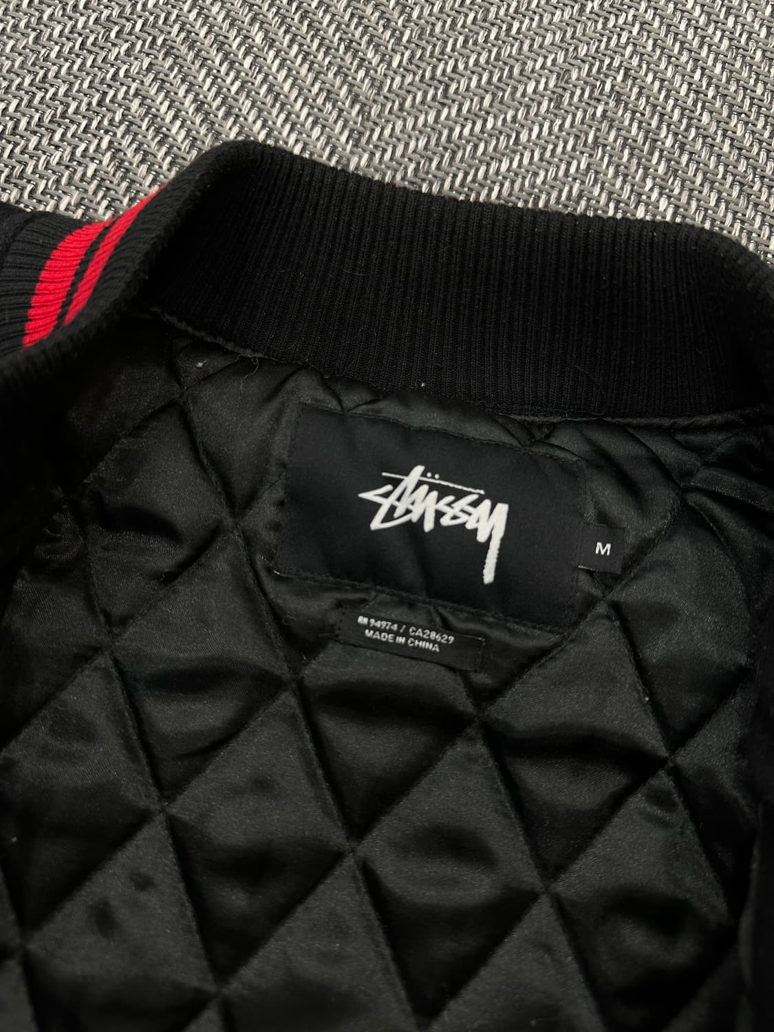 정품 스투시 바시티자켓 상품이미지6