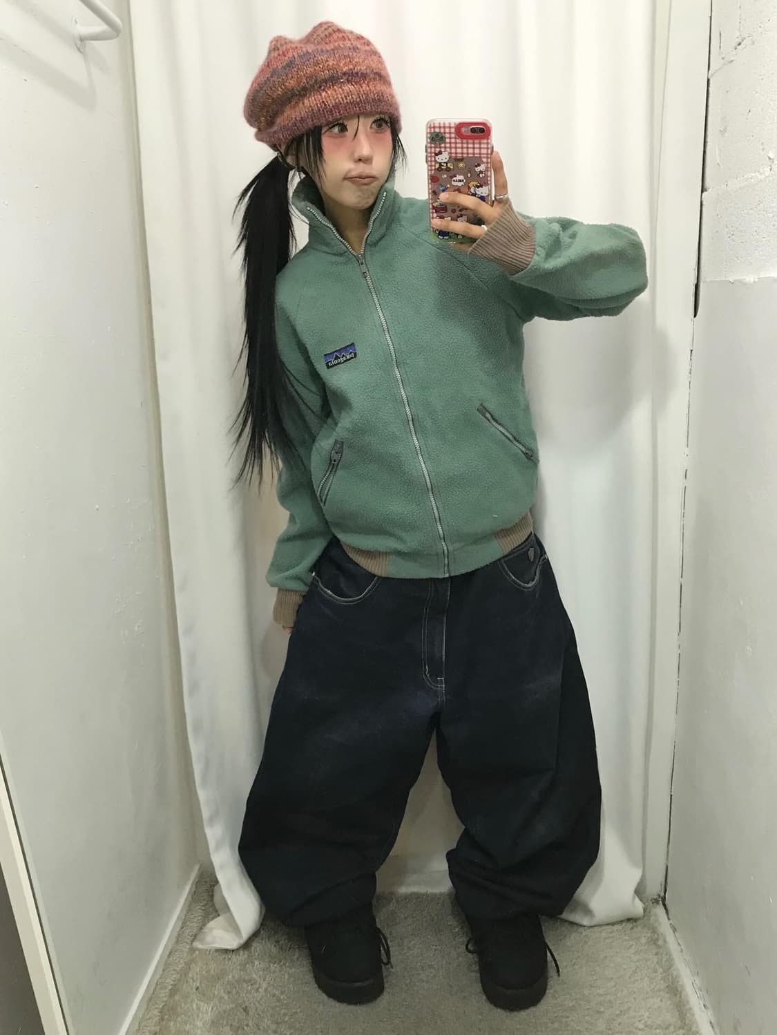 80s Patagonia Bunting Fleece zip-Up ( 상품이미지3