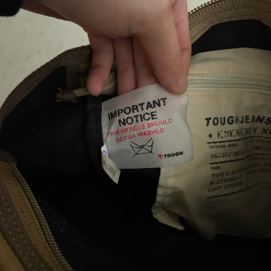 Tough 터프 빈티지 토트백 OS 상품이미지9