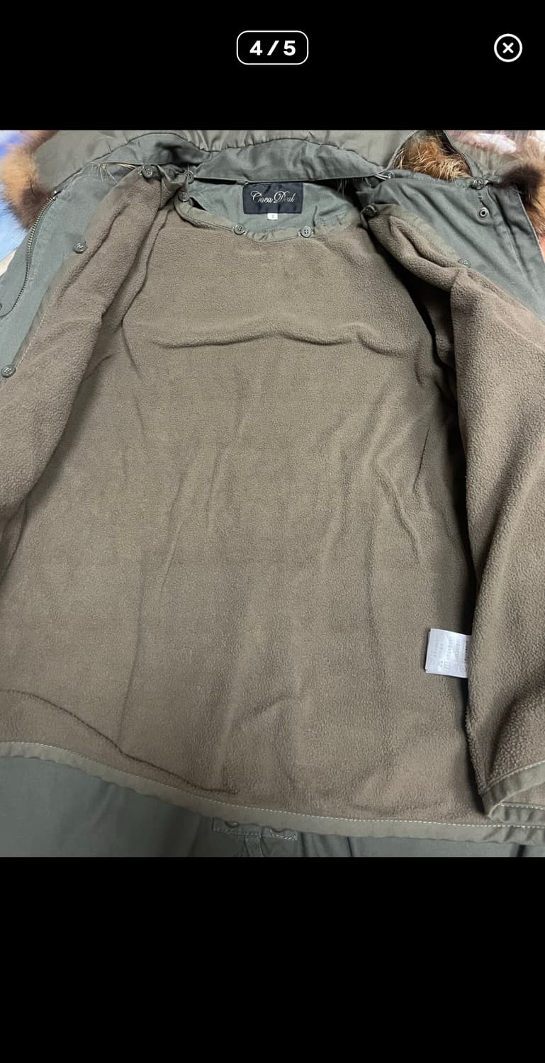 퍼 야상 자켓 / 일본 브랜드 빈티지 coco deal 상품이미지4