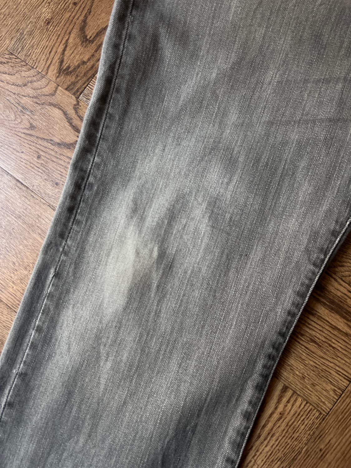[36]리바이스 USA 501 빈티지 워싱 그레이 데님 팬츠 상품이미지4