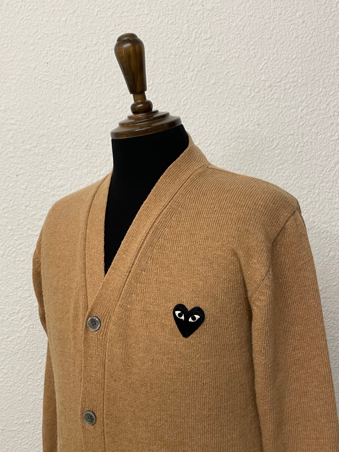 꼼데가르송 베이지 가디건 Large 상품이미지6