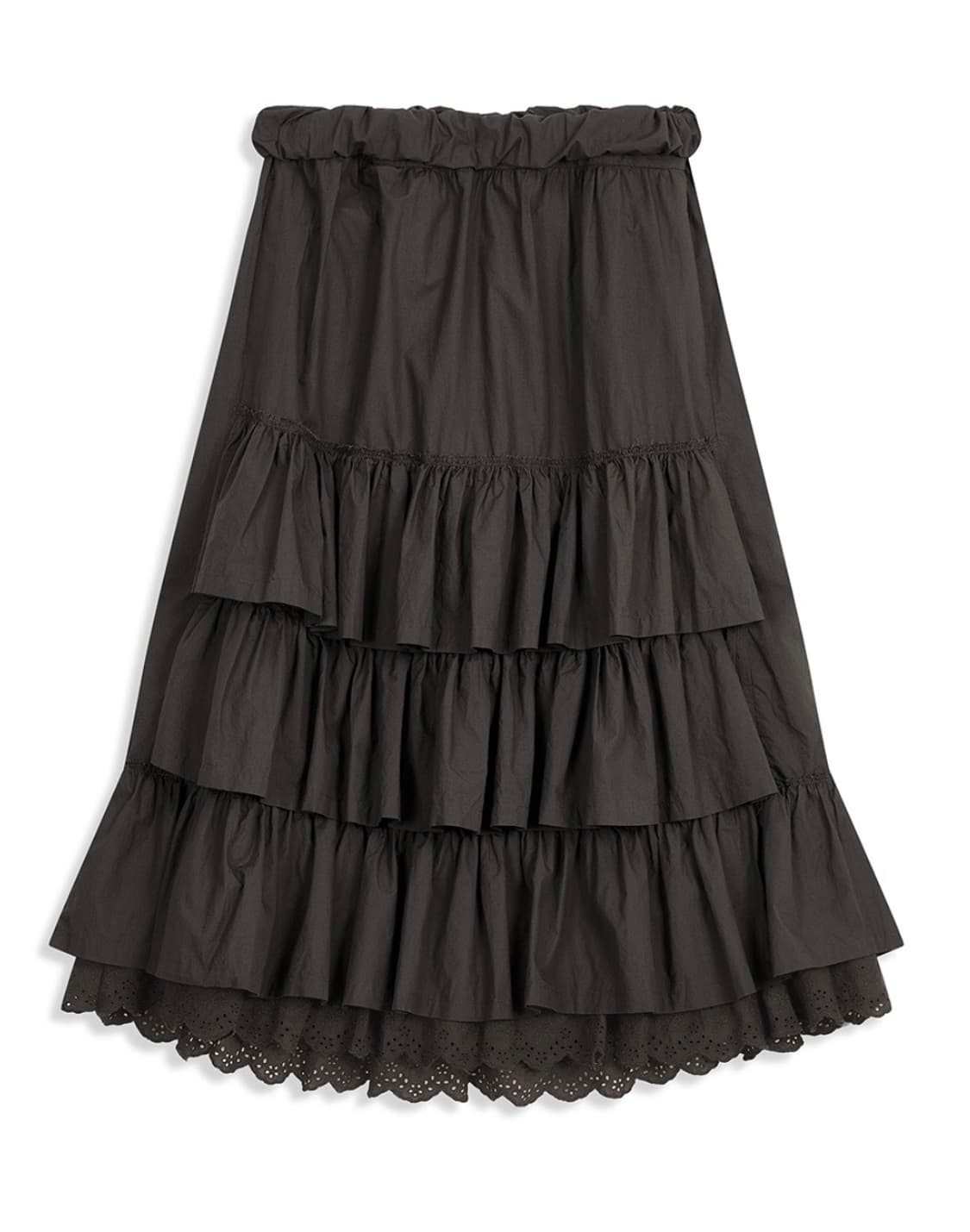 [M]open yy 롤 웨이스트 스커트 상품이미지3