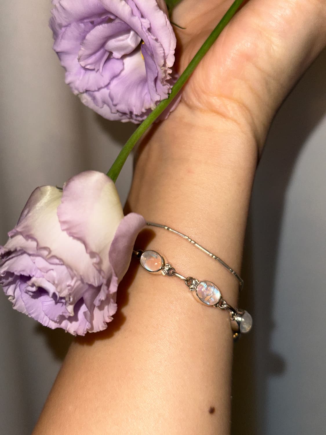 Moonstone 925Silver Bracelet 상품이미지2