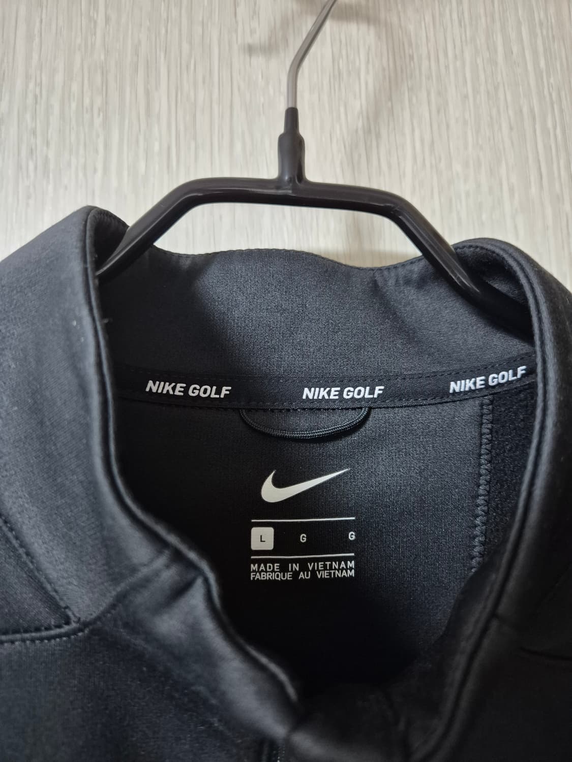 나이키 골프 블랙 하프집업 써마 레펠 긴팔 100 상품이미지7