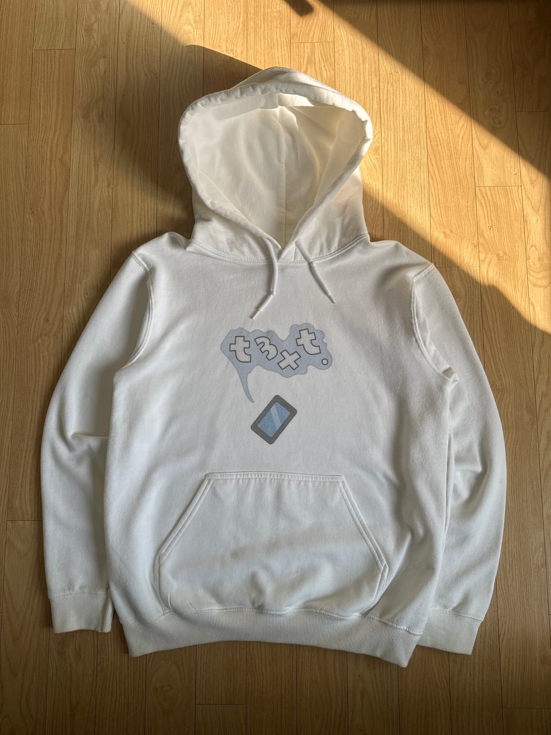 흰색 후드티 팝니다 상품이미지1