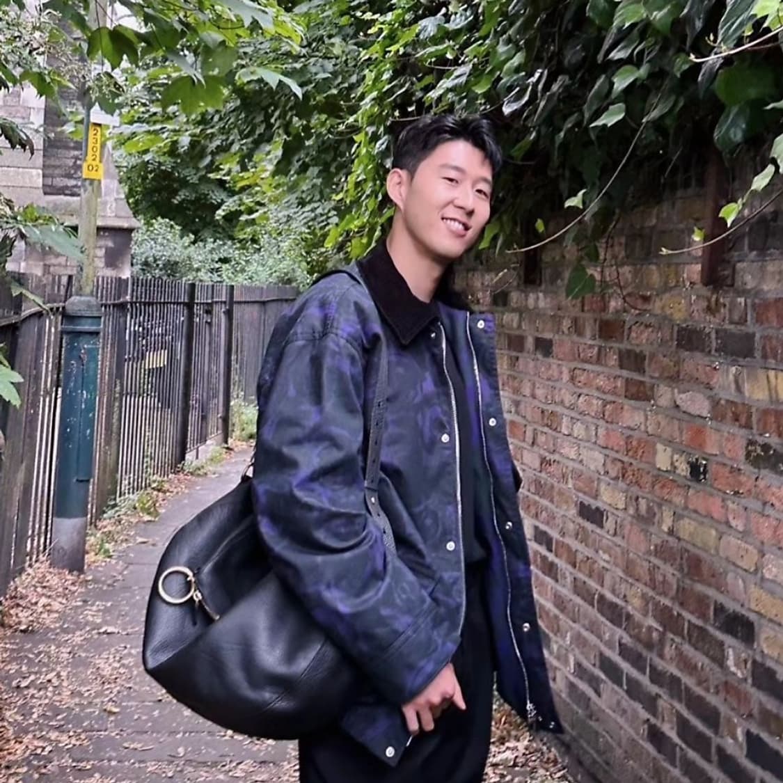 버버리 로즈 프린트 왁스드 필드자켓 L 상품이미지4