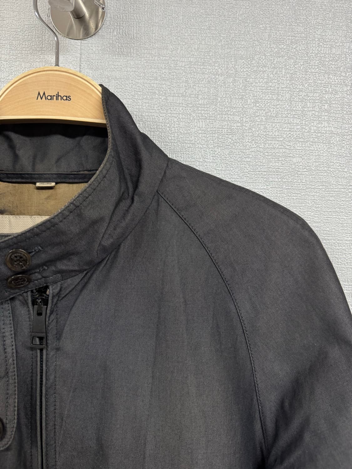 버버리 왁스 블루종 자켓 상품이미지2