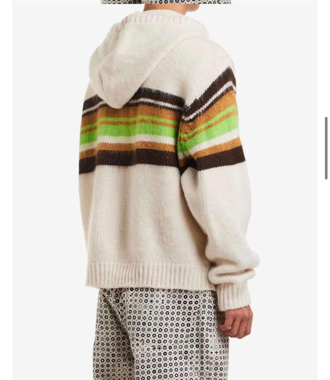 오베이 마이어스 니트후드집업 상품이미지3